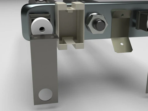 Washing Machine Heating Element 3D Model