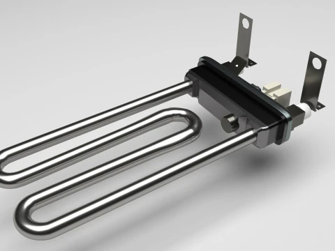 Washing Machine Heating Element 3D Model