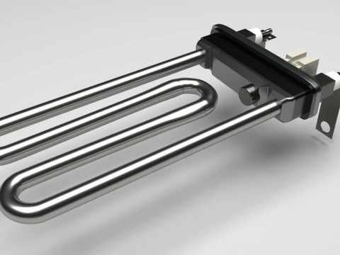Washing Machine Heating Element 3D Model