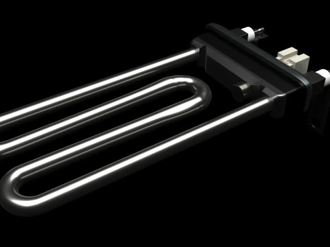 Washing Machine Heating Element 3D Model