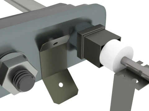 Washing Machine Heating Element 3D Model