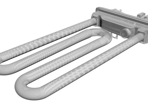 Washing Machine Heating Element 3D Model