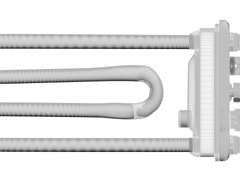 Washing Machine Heating Element 3D Model