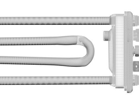 Washing Machine Heating Element Model 3D