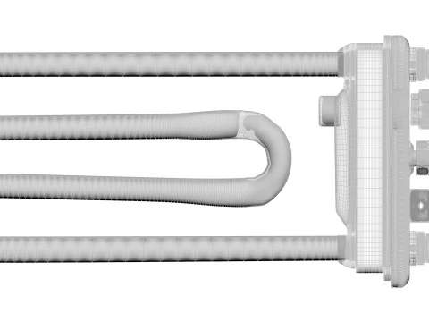 Washing Machine Heating Element 3D Model