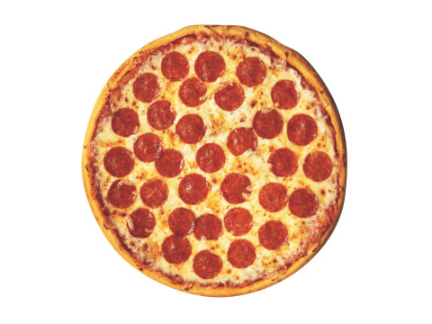 Pepperoni Pizza 3D Model