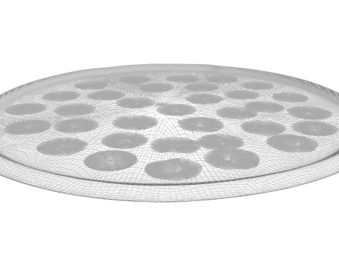 페퍼로니 피자 3D 모델