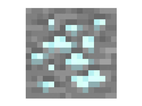 Diamanti di Minecraft Modello 3D
