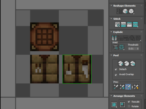Minecraft Crafting Table 3D मॉडल