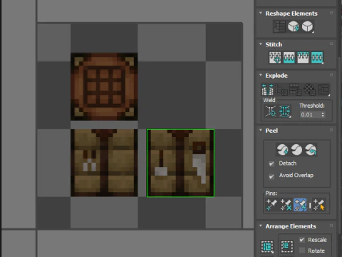 Minecraft Crafting Table 3D Model