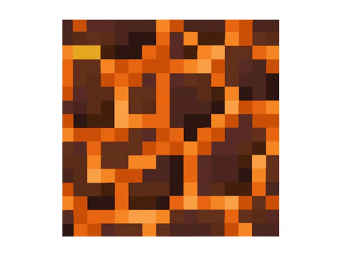 マインクラフトの溶岩石 3Dモデル