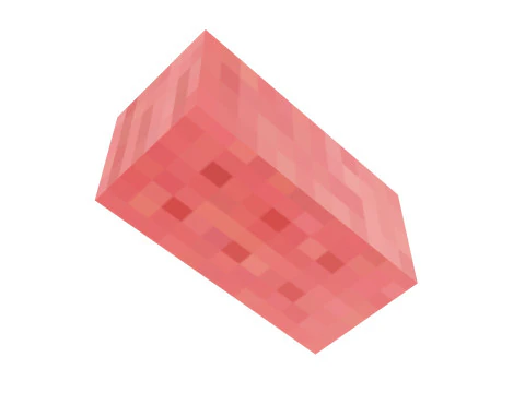 마인크래프트 돼지 3D 모델