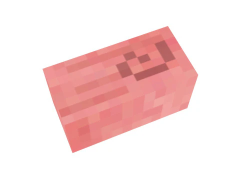 마인크래프트 돼지 3D 모델