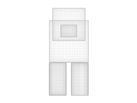 Minecraft Pig 3D 模型