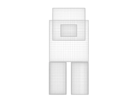마인크래프트 돼지 3D 모델