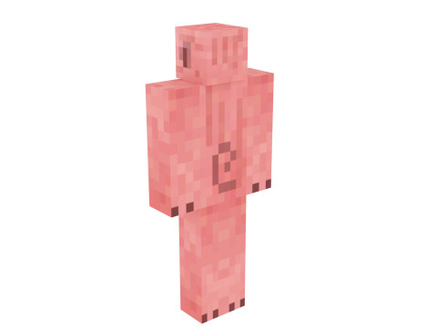 Minecraft Pigman 3D Modell
