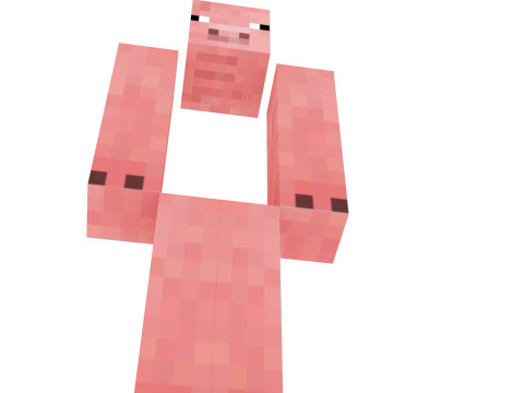 Minecraft Pigman 3D Modell