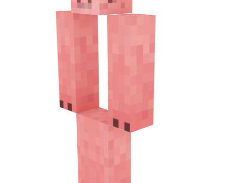 Minecraft Pigman 3D Modell