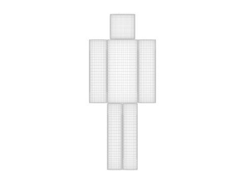 Minecraft Pigman 3D Modell