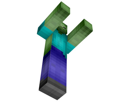 Minecraft Zombie 3D 모델
