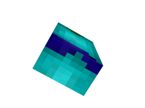 Minecraft Zombie 3D 모델