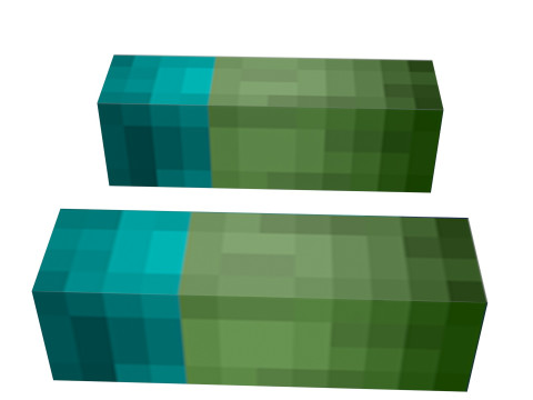 Minecraft Zombie 3D 모델