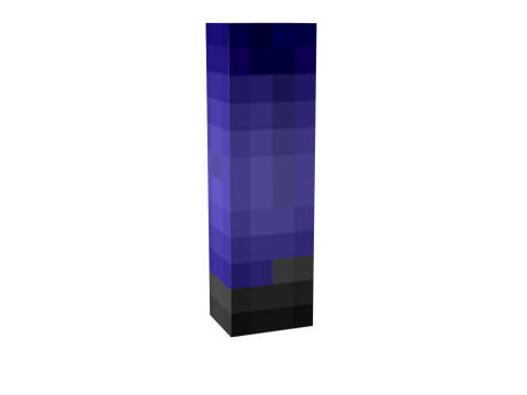 Minecraft Zombie 3D 모델