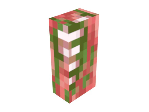 Minecraft Zombie Pigman 3D Model