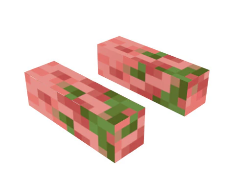 Minecraft Zombie Pigman 3D Model