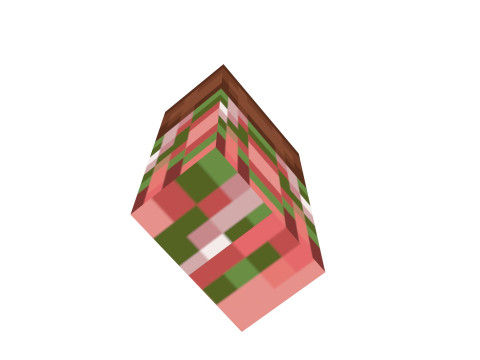 Minecraft Zombie Pigman 3D Модель