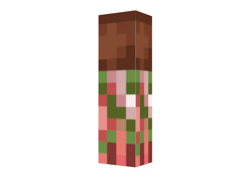 Minecraft Zombie Pigman 3D Model