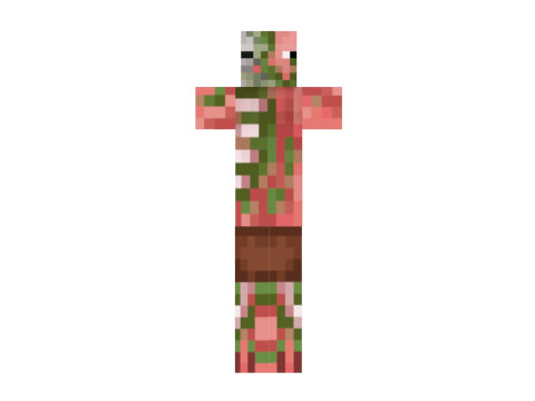 Minecraft Zombie Pigman 3D Модель