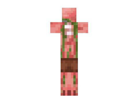 Minecraft Zombie Pigman 3D Модель
