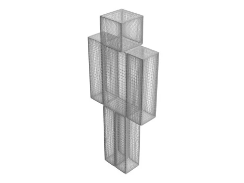 Minecraft Zombie Pigman 3D Model