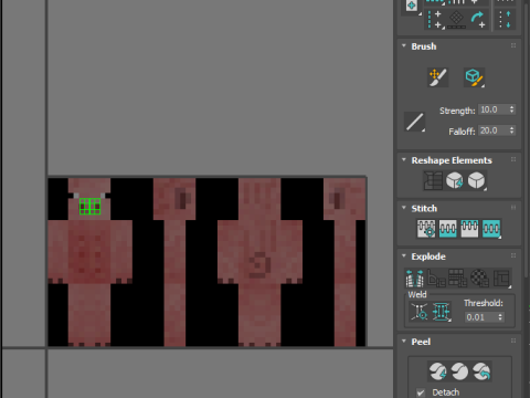 Minecraft Zombie Pigman 3D Модель