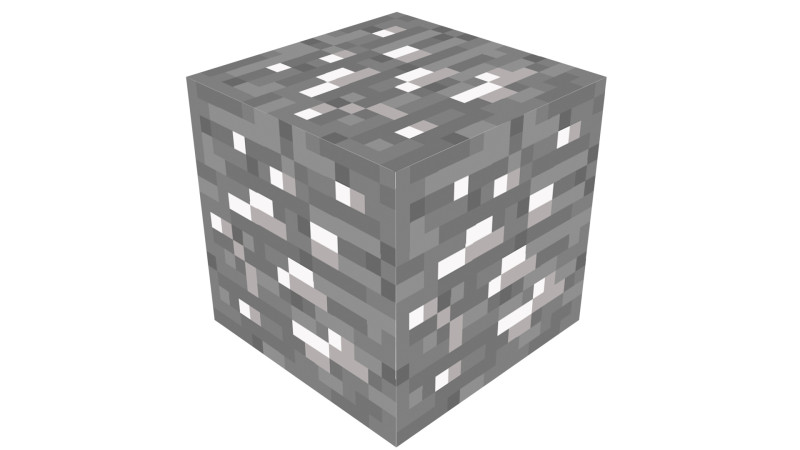 Minecraft Silver Modelo 3D .c4d .max .obj .3ds .fbx .stl .blend