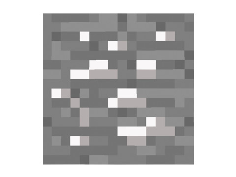 Minecraft Silver Modelo 3D