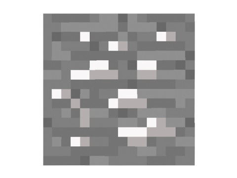 Minecraft Silver Modelo 3D