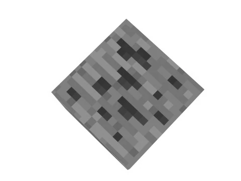 Batubara Minecraft Model 3D