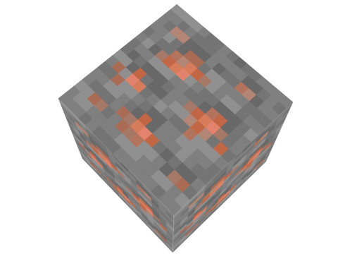 Minecraft Copper 3D Model