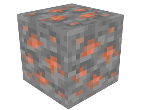 Minecraft Copper 3D Model
