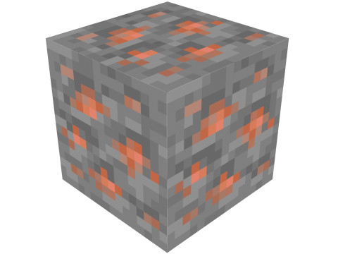 Minecraft Copper 3D Model