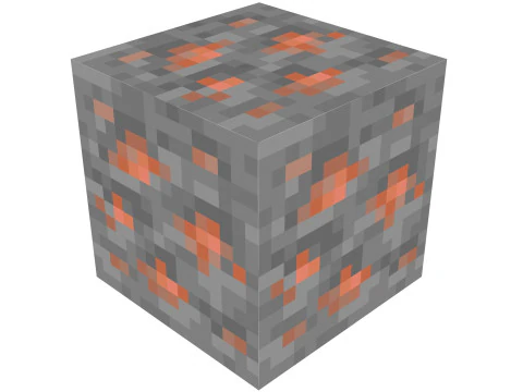 Minecraft Copper 3D Model