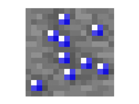 Minecraft Sapphire Model 3D