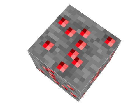 마인크래프트 루비 3D 모델