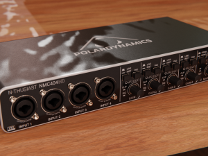 Audio interface NMC404HD 3D 모델