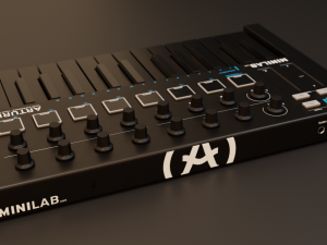 Arturia MiniLab MK2 MIDI Keyboard 3D Model