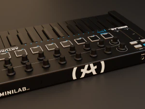 Arturia MiniLab MK2 MIDI Keyboard 3D Model