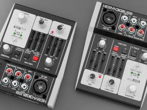 Xenyx302USB Audio Interface Modèle 3D