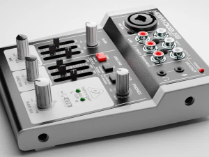 Xenyx302USB Audio Interface 3D Model